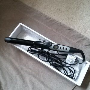solia profresional digital ceramic curling iron 1" -Pre-owned